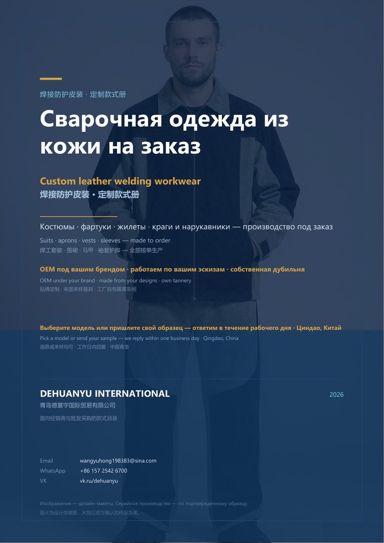 Обложка каталога индивидуального пошива Dehuanyu